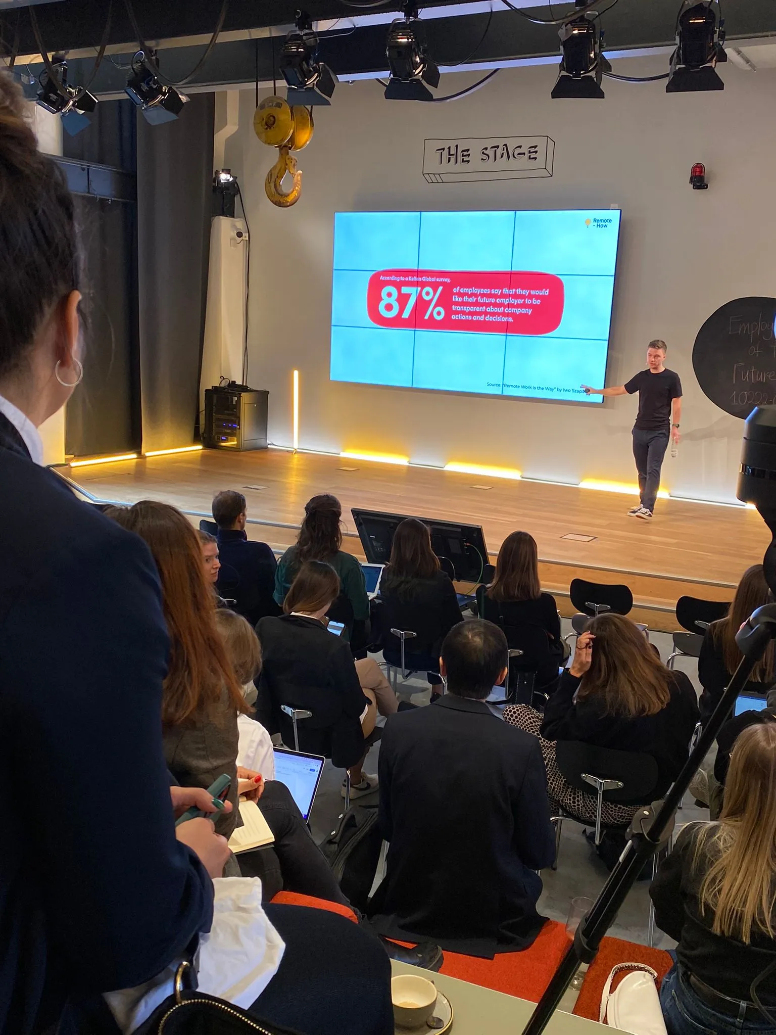 Speaking at Employer of The Future, Berlin 2022